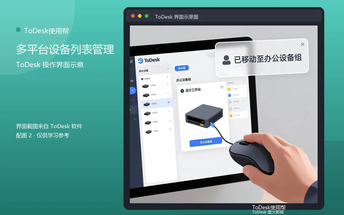 多平台设备列表管理界面示意图(配图2)