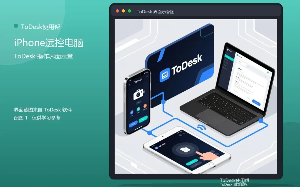苹果手机控制电脑:iPhone远控电脑教程配图