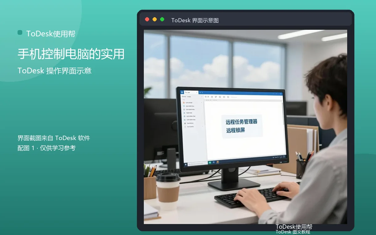 手机控制电脑的实用界面示意图(配图1)