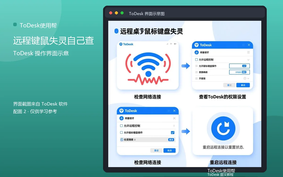 远程键鼠失灵自己查界面示意图(配图2)