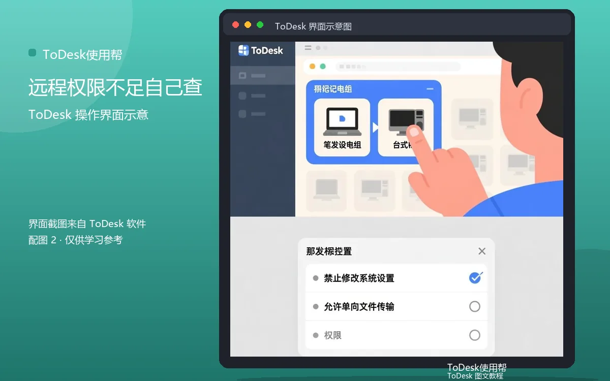 远程权限不足自己查界面示意图(配图2)