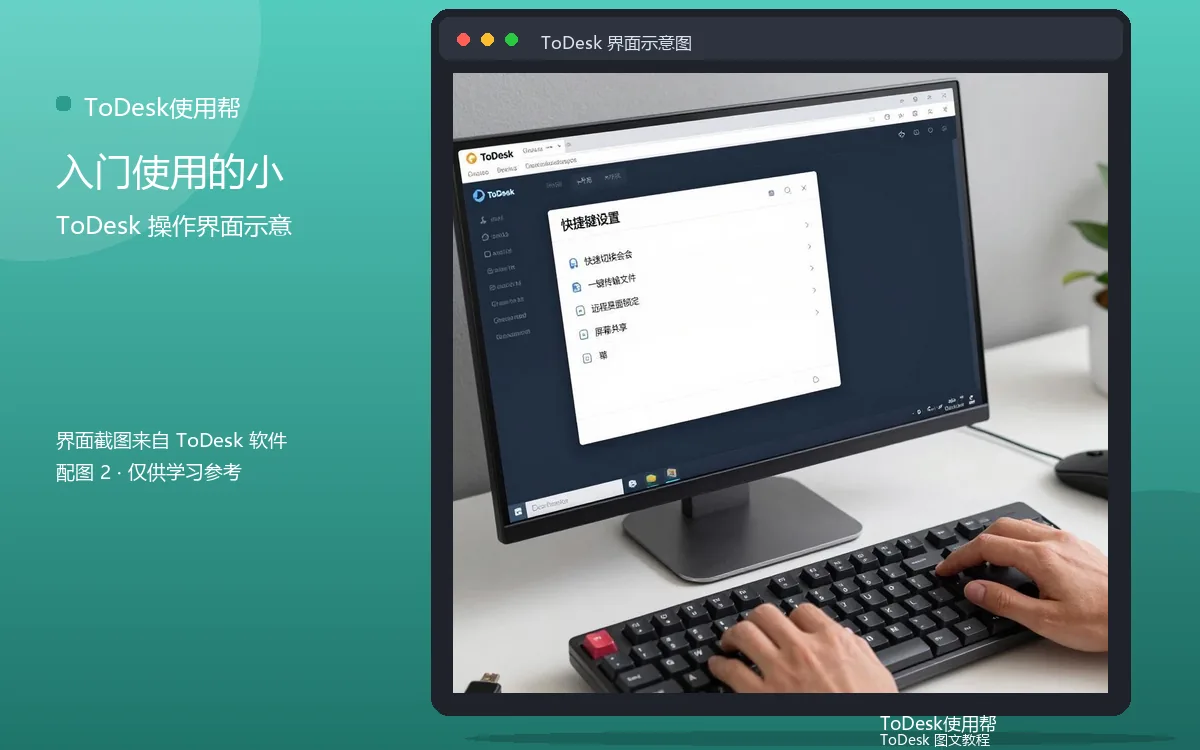 入门使用的小界面示意图（配图2）