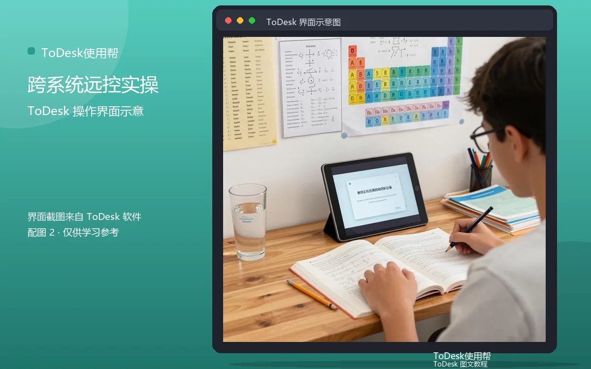 跨系统远控实操界面示意图（配图2）