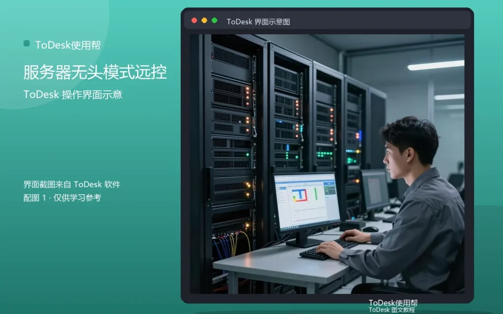 无屏电脑远程控制：服务器无头模式远控配图