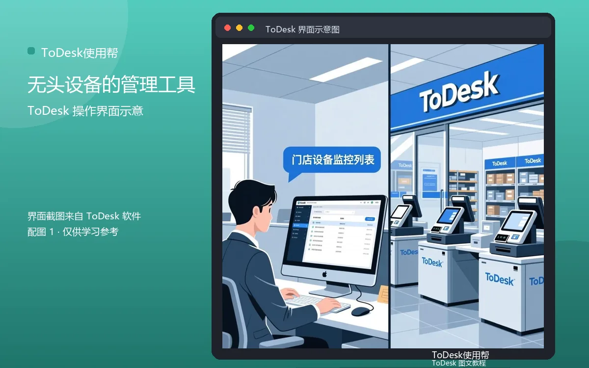 无头设备的管理工具界面示意图(配图1)