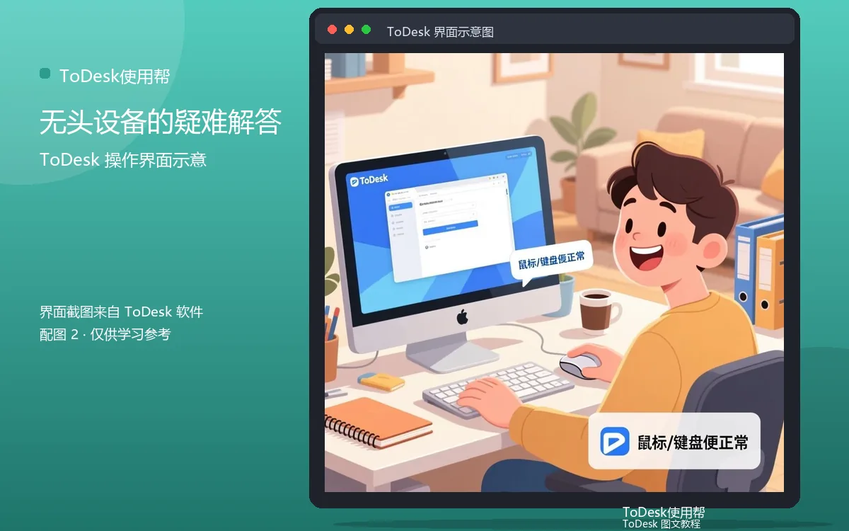 无头设备的疑难解答界面示意图(配图2)