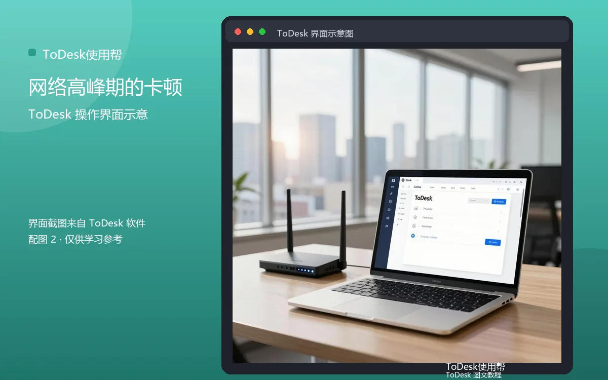 网络高峰期的卡顿界面示意图(配图2)