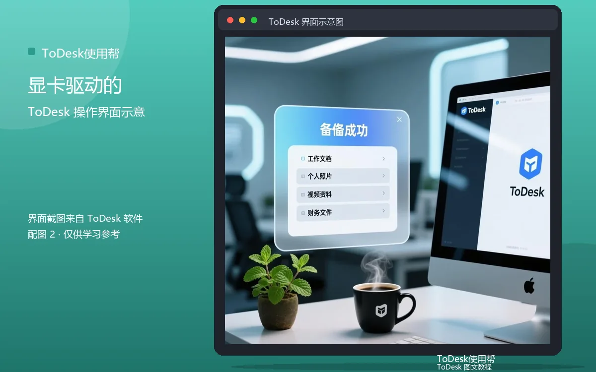 显卡驱动的界面示意图（配图2）