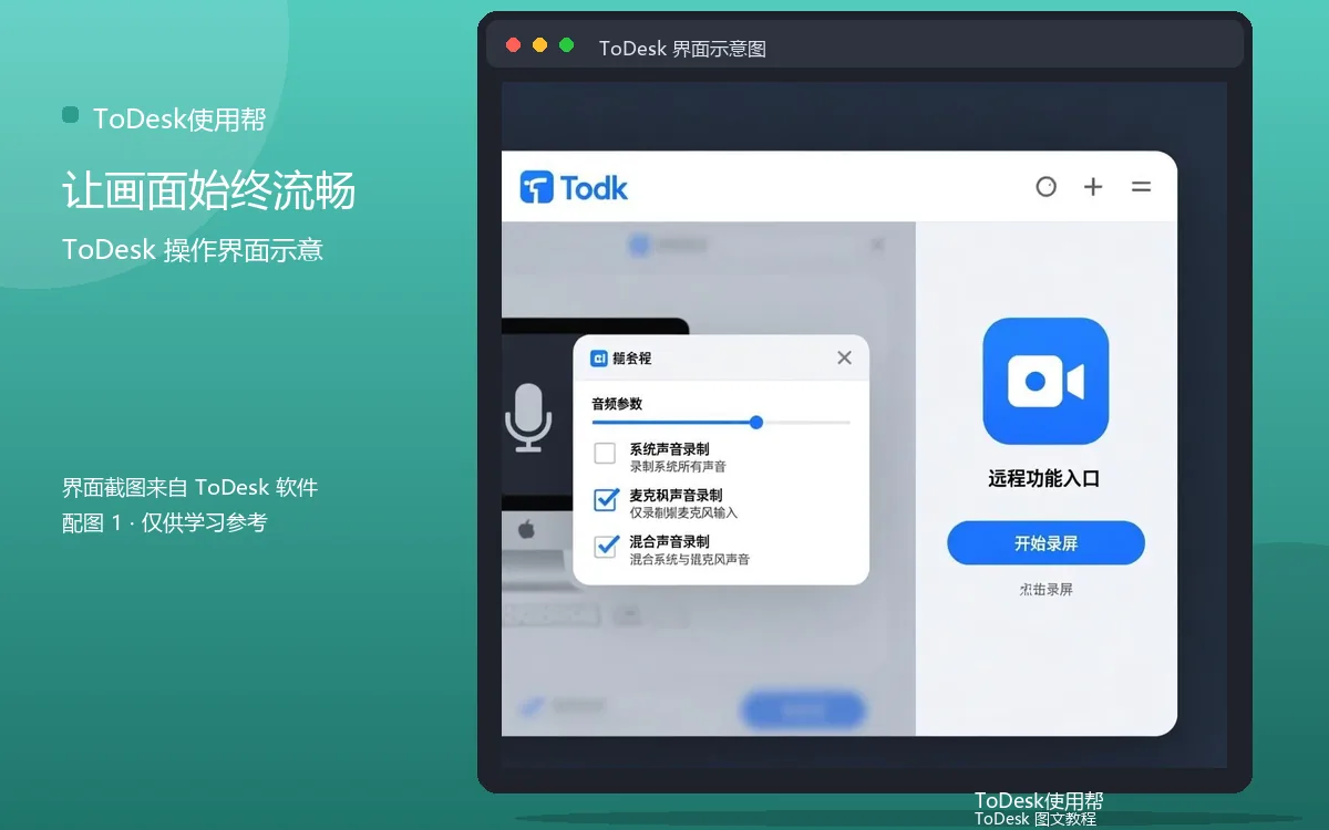 让画面始终流畅界面示意图(配图1)